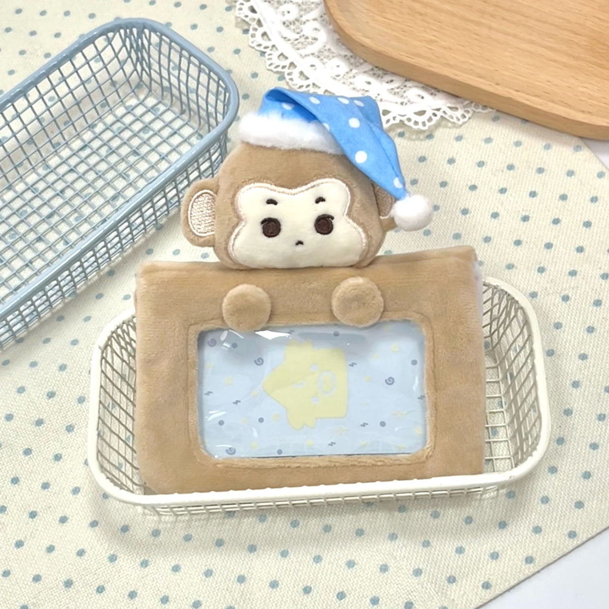 Original Animal Body Fur Fluffy 3D Non-Attributed Horizontal Plate Card Sleeve Hanging Accessory