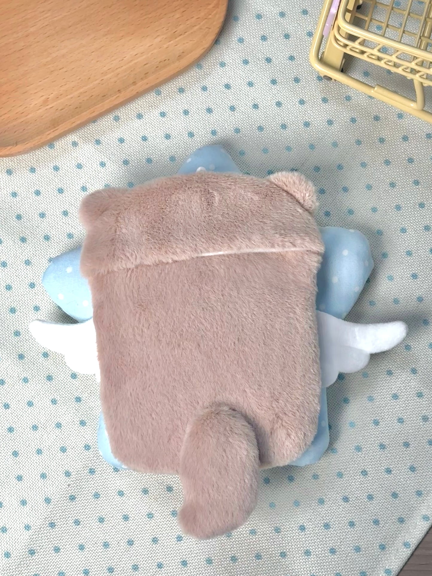 原创动物毛绒3D无属性卡套【镜框水獭】