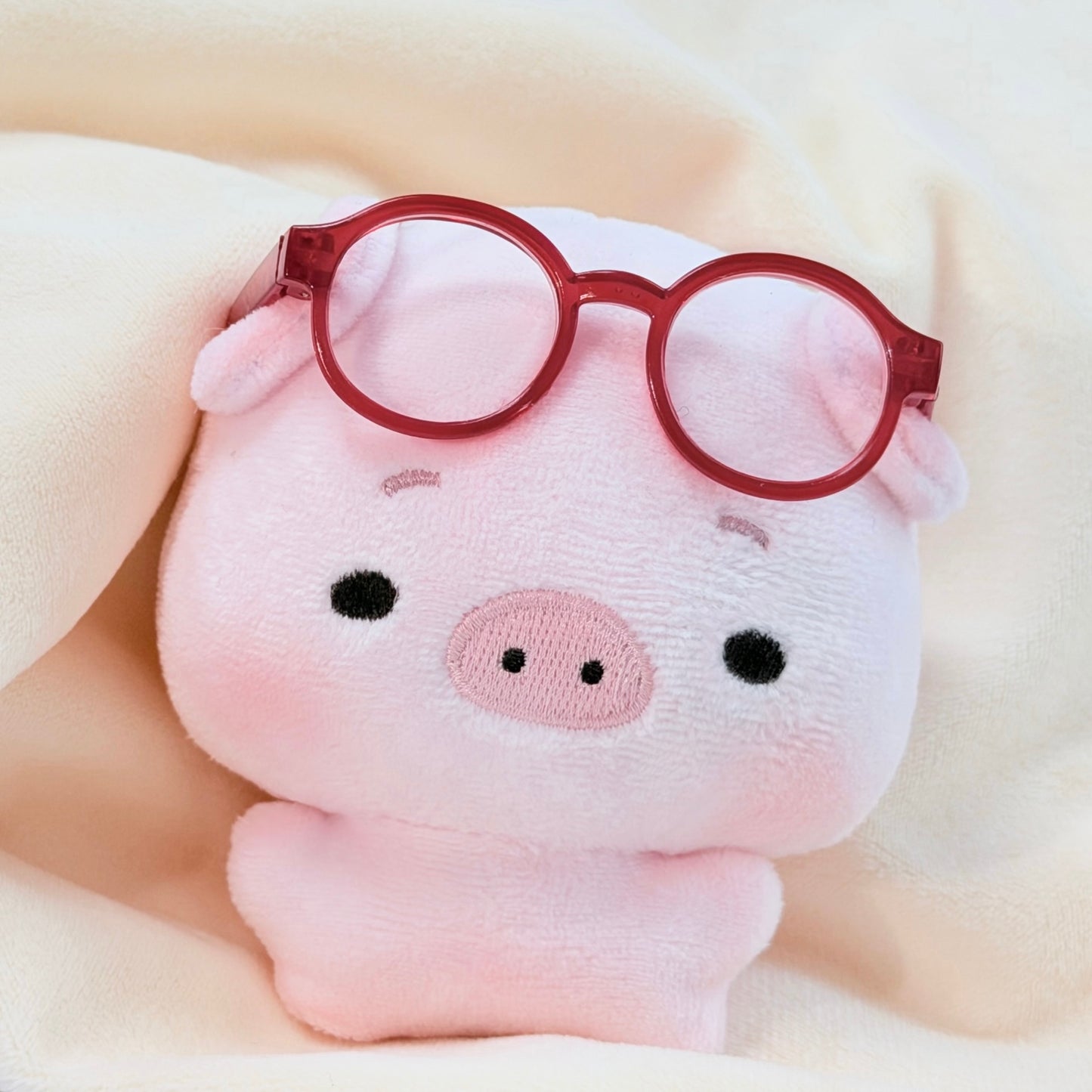 Original animal plush toy 10cm cotton doll【Zhiwu Pig】