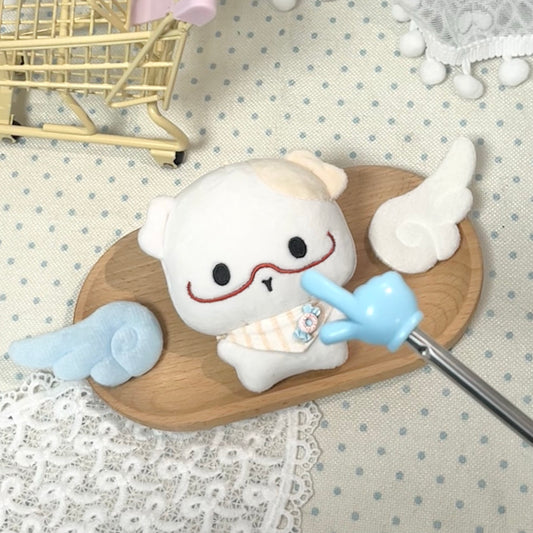 Original animal plush toy 10cm cotton doll【Mirror frame guinea pig】