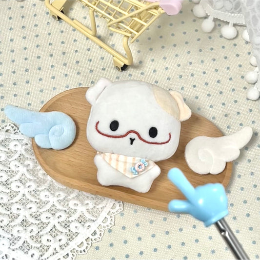 Original animal plush toy 10cm cotton doll【Mirror frame guinea pig】