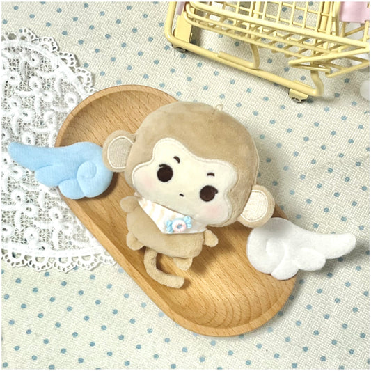 Original animal plush toy 10cm cotton doll【Good Boy Monkey】