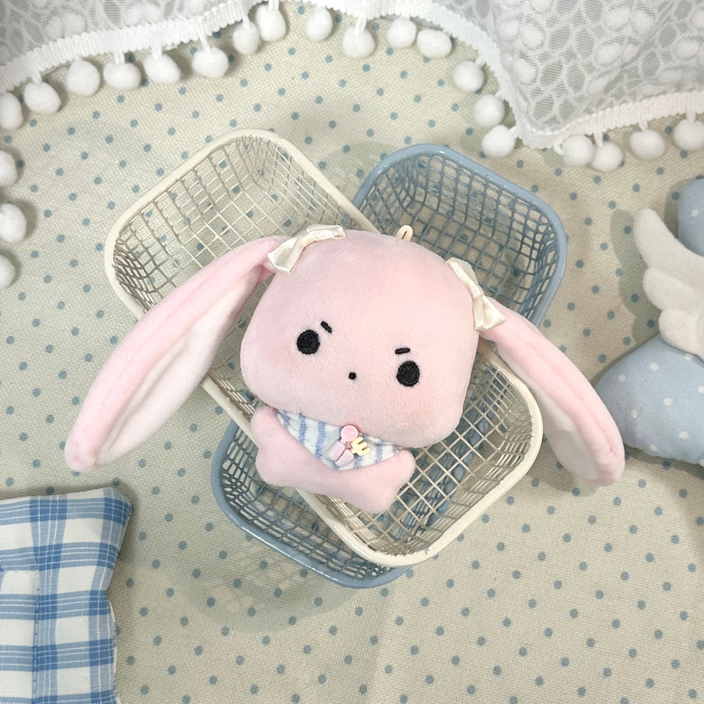 Original animal plush toy 10cm cotton doll【Drooping ear rabbit】