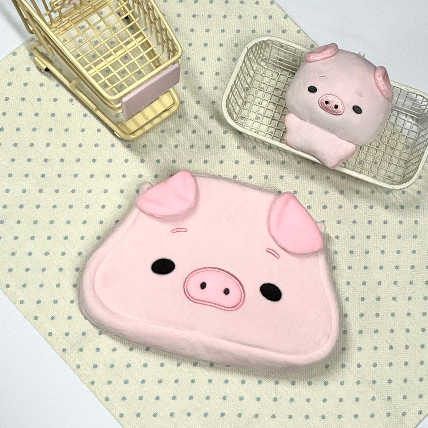 【 Storage Bag Only 】 Original Animal Plush Storage Bag【Zhiwu Pig】